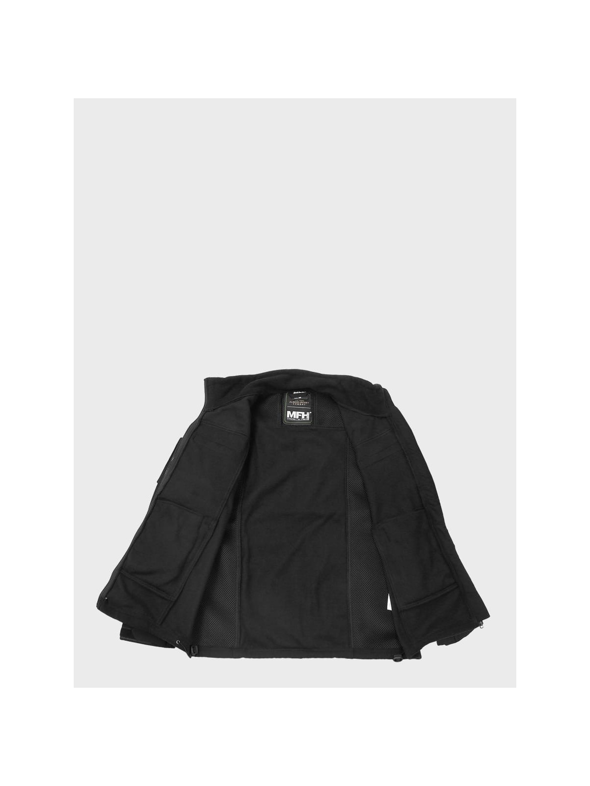 MFH BLUZA POLAR TAKTYCZNA COMBAT CZARNA XXL