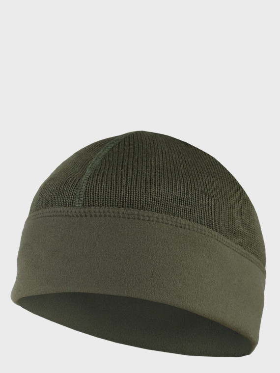 AGBO CZAPKA ZIMOWA WOJSKOWA WP WZ.420Z-MON Wełna MERINO OLIWKOWA 62-63