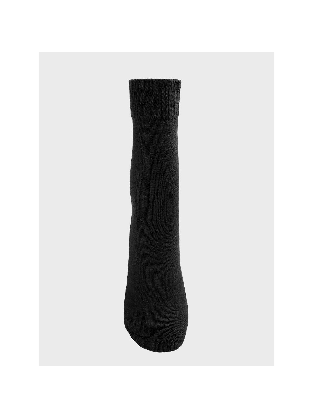 MFH SKARPETY TREKKINGOWE WEŁNA MERINO CZARNE 45-47