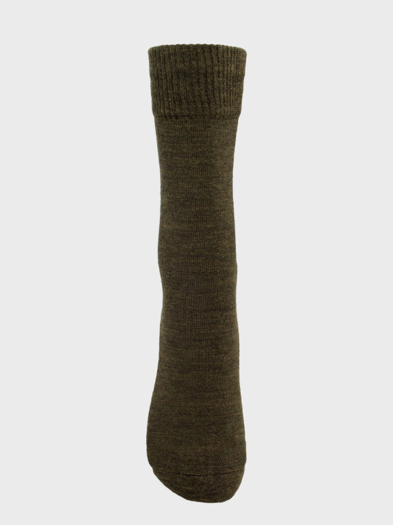 MFH SKARPETY TREKKINGOWE WEŁNA MERINO OLIWKOWE 45-47