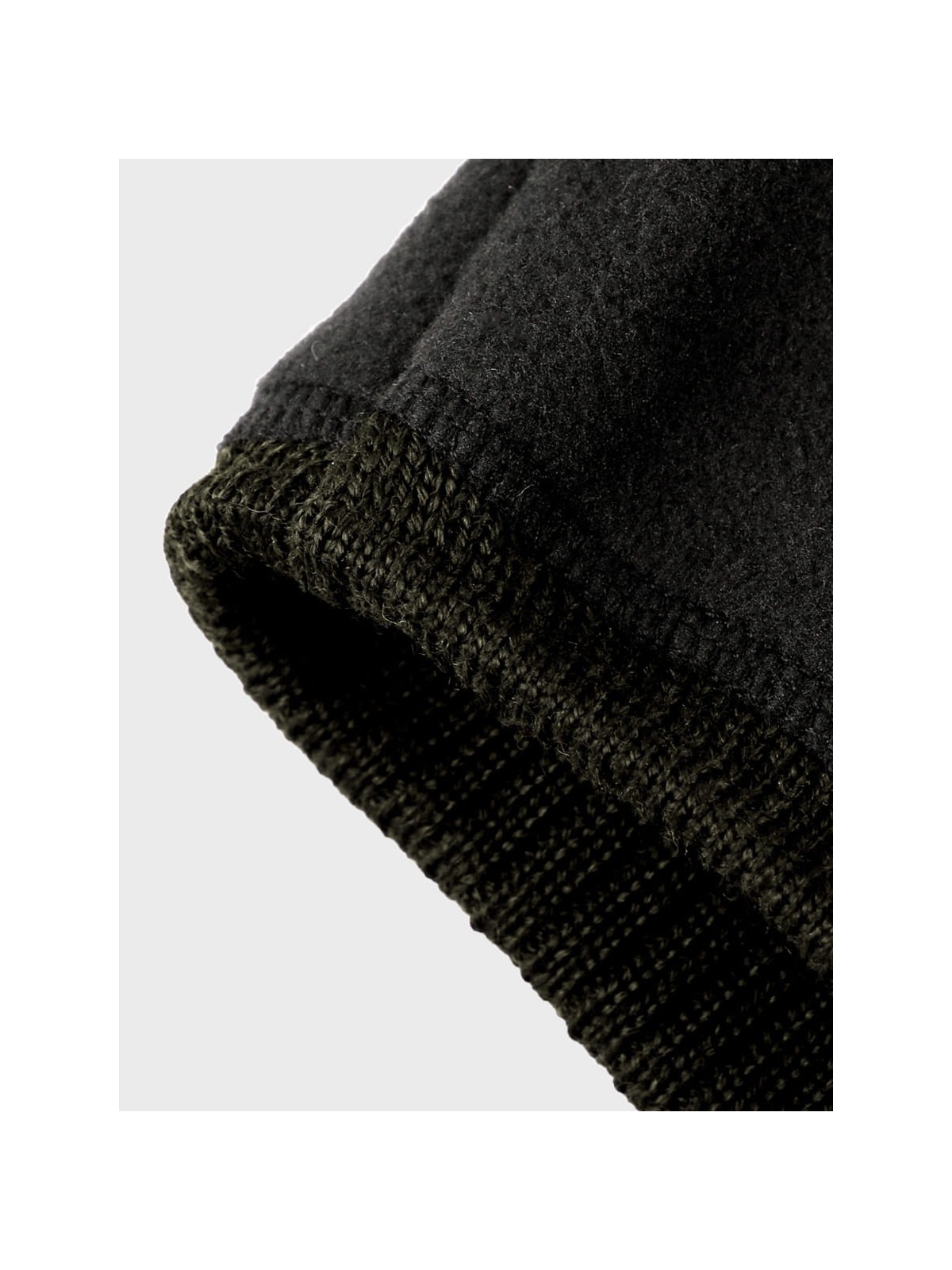AGBO CZAPKA ZIMOWA MĘSKA DAMSKA wełna MERINO khaki