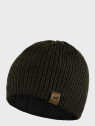 AGBO CZAPKA ZIMOWA MĘSKA DAMSKA wełna MERINO khaki