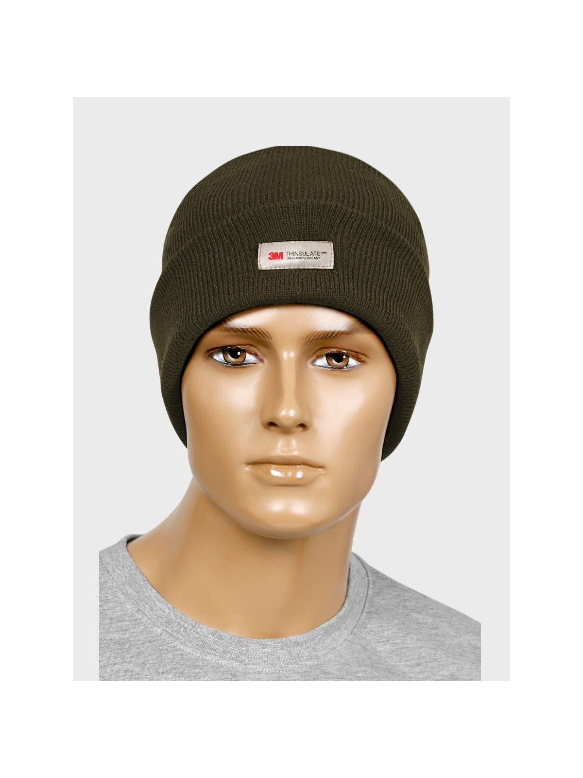 MFH CZAPKA ZIMOWA Thinsulate 3M DWUWARSTWOWA OLIWKOWA