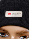 MFH CZAPKA ZIMOWA Thinsulate 3M DWUWARSTWOWA CZARNA
