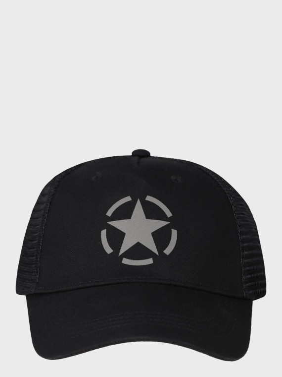 MFH CZAPKA Z DASZKIEM BEJSBOLÓWKA TRUCKER CZARNA