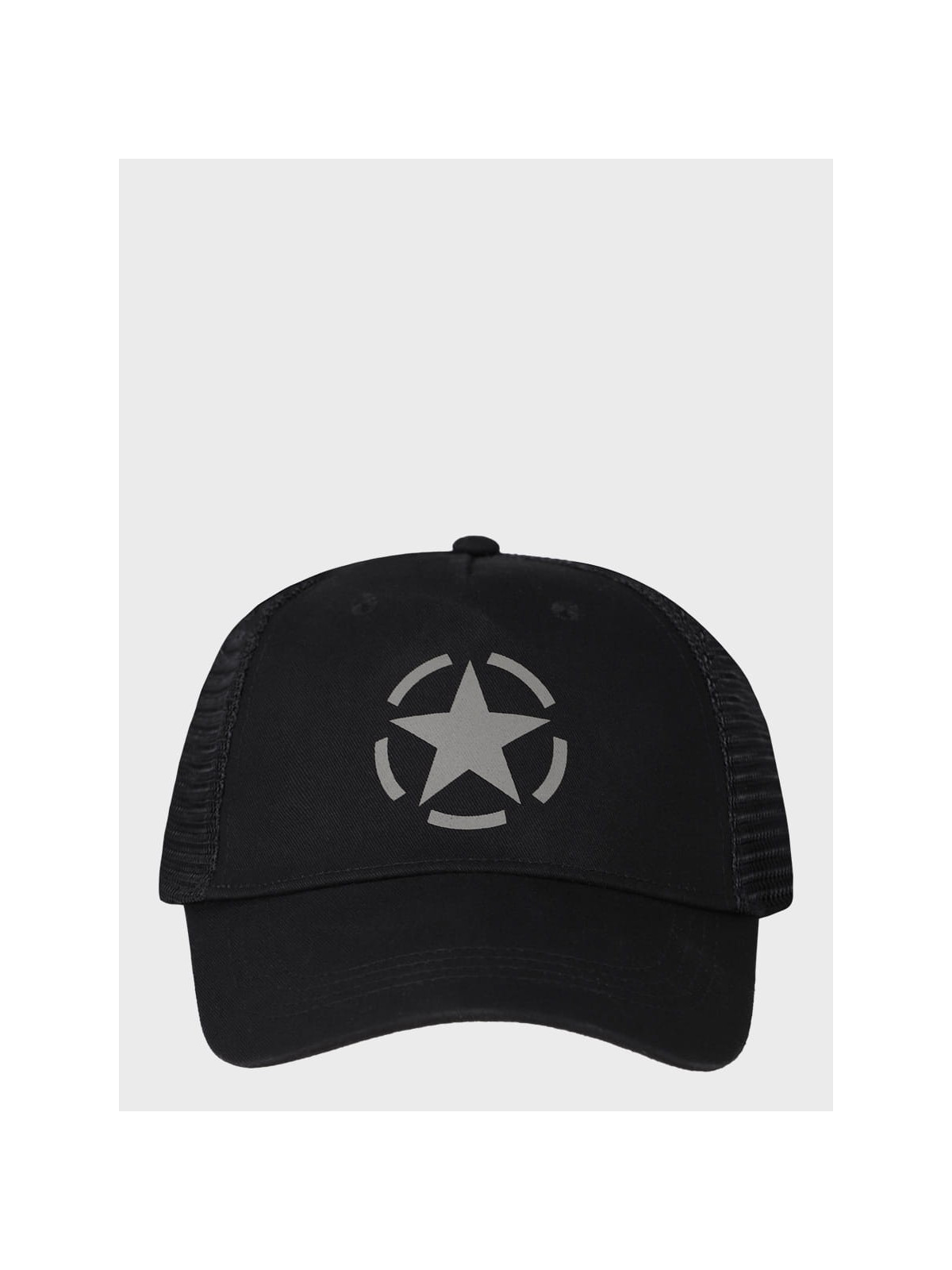 MFH CZAPKA Z DASZKIEM BEJSBOLÓWKA TRUCKER CZARNA