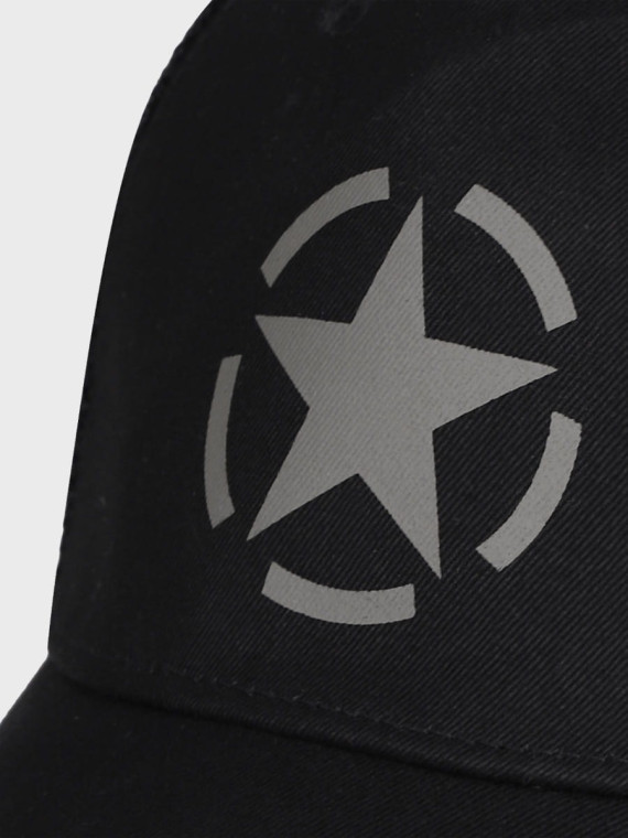 MFH CZAPKA Z DASZKIEM BEJSBOLÓWKA TRUCKER CZARNA