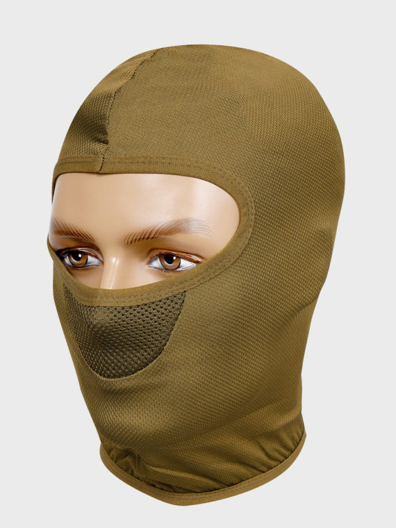 MFH Kominiarka Termoaktywna Balaclava 1-otworowa Coyote