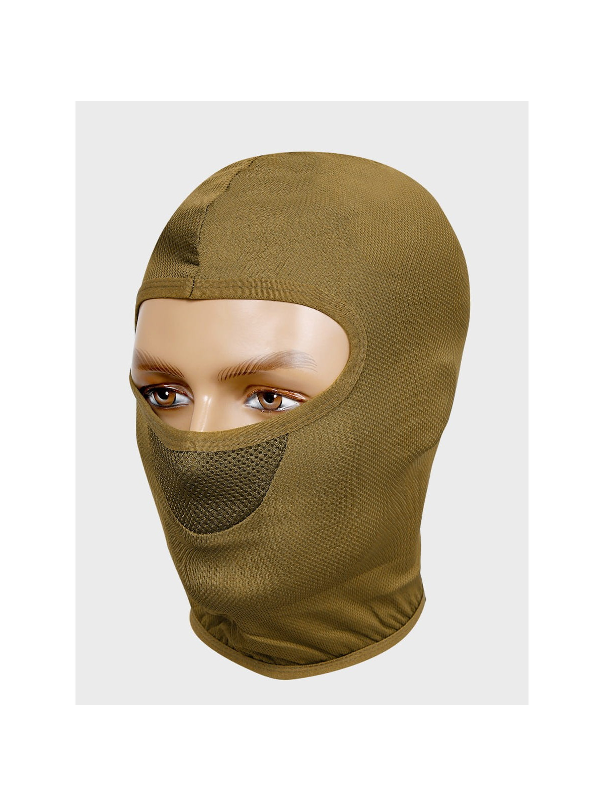 MFH Kominiarka Termoaktywna Balaclava 1-otworowa Coyote