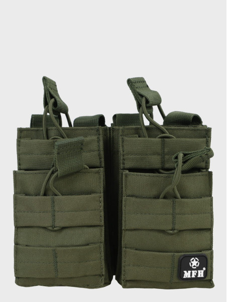MFH Ładownica na 4 Magazynki AK M4 M16 BERYL Oliwkowa