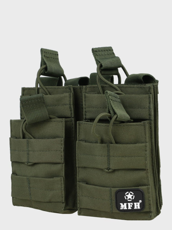 MFH Ładownica na 4 Magazynki AK M4 M16 BERYL Oliwkowa