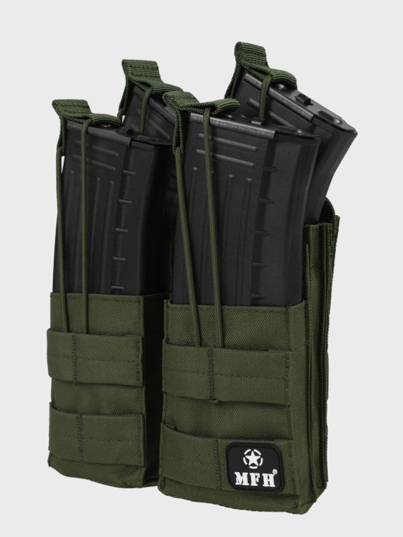 MFH Ładownica na 4 Magazynki AK M4 M16 BERYL Oliwkowa