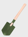 MFH Saperka wojskowa z Drewnianym Uchwytem + Etui