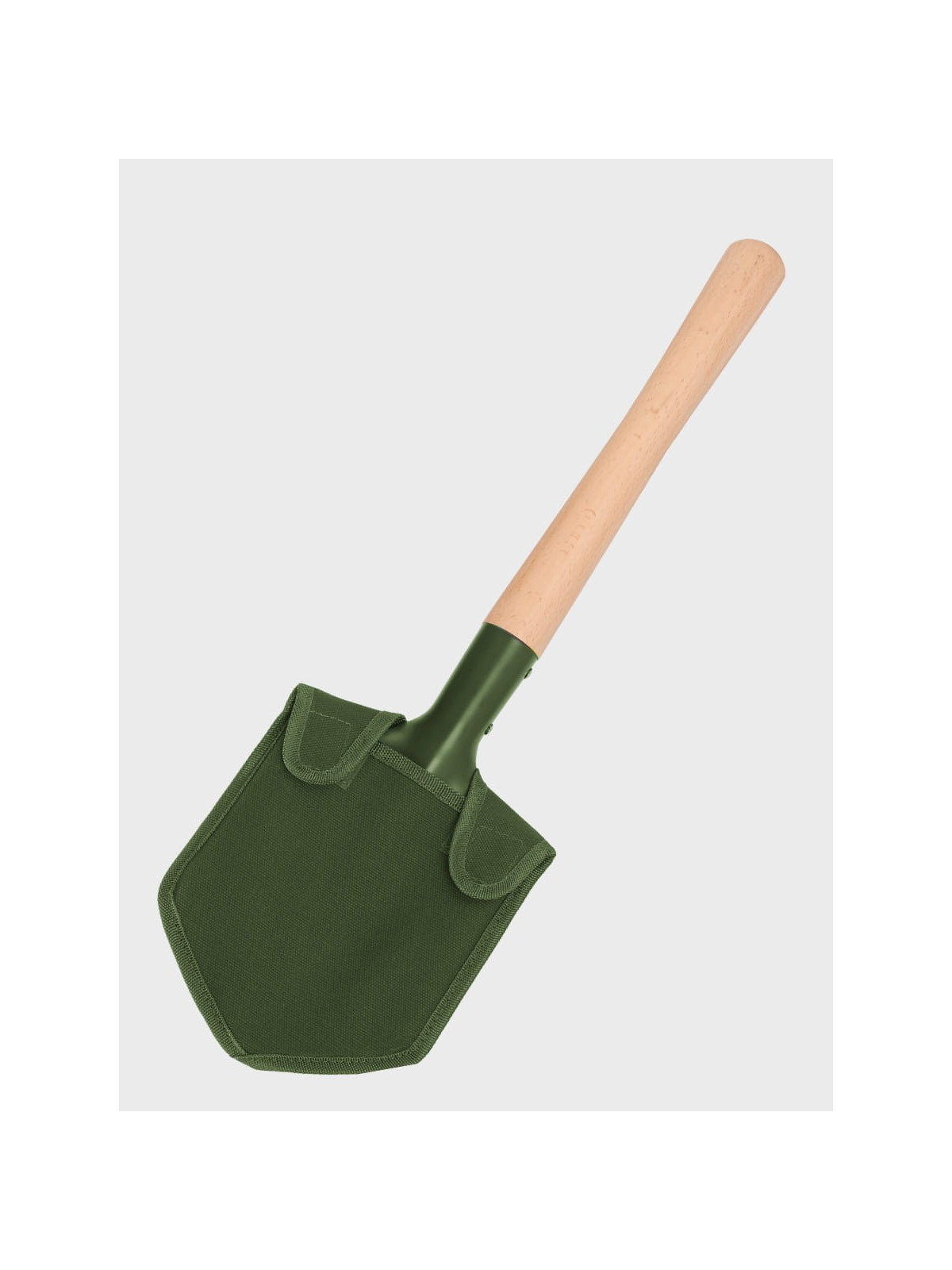 MFH Saperka wojskowa z Drewnianym Uchwytem + Etui
