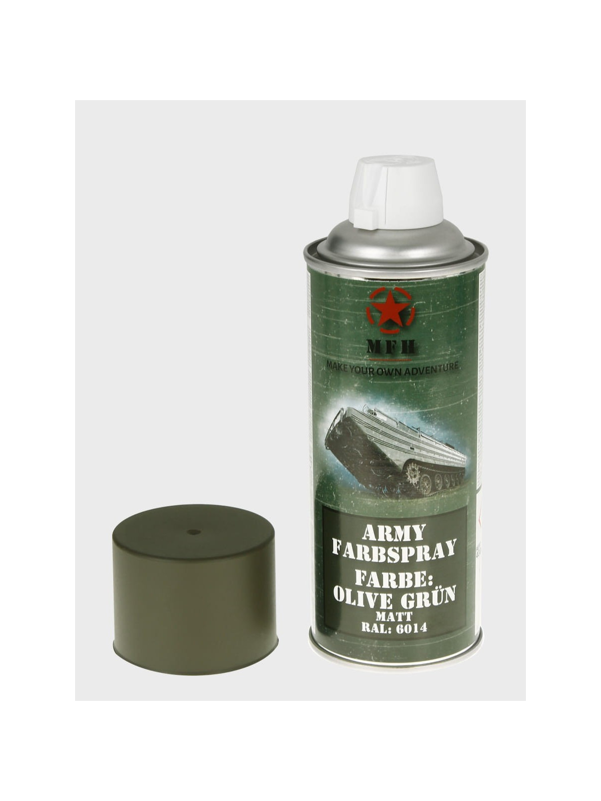 MFH FARBA WOJSKOWA SPRAY 400ml OLIWKOWY MATOWY