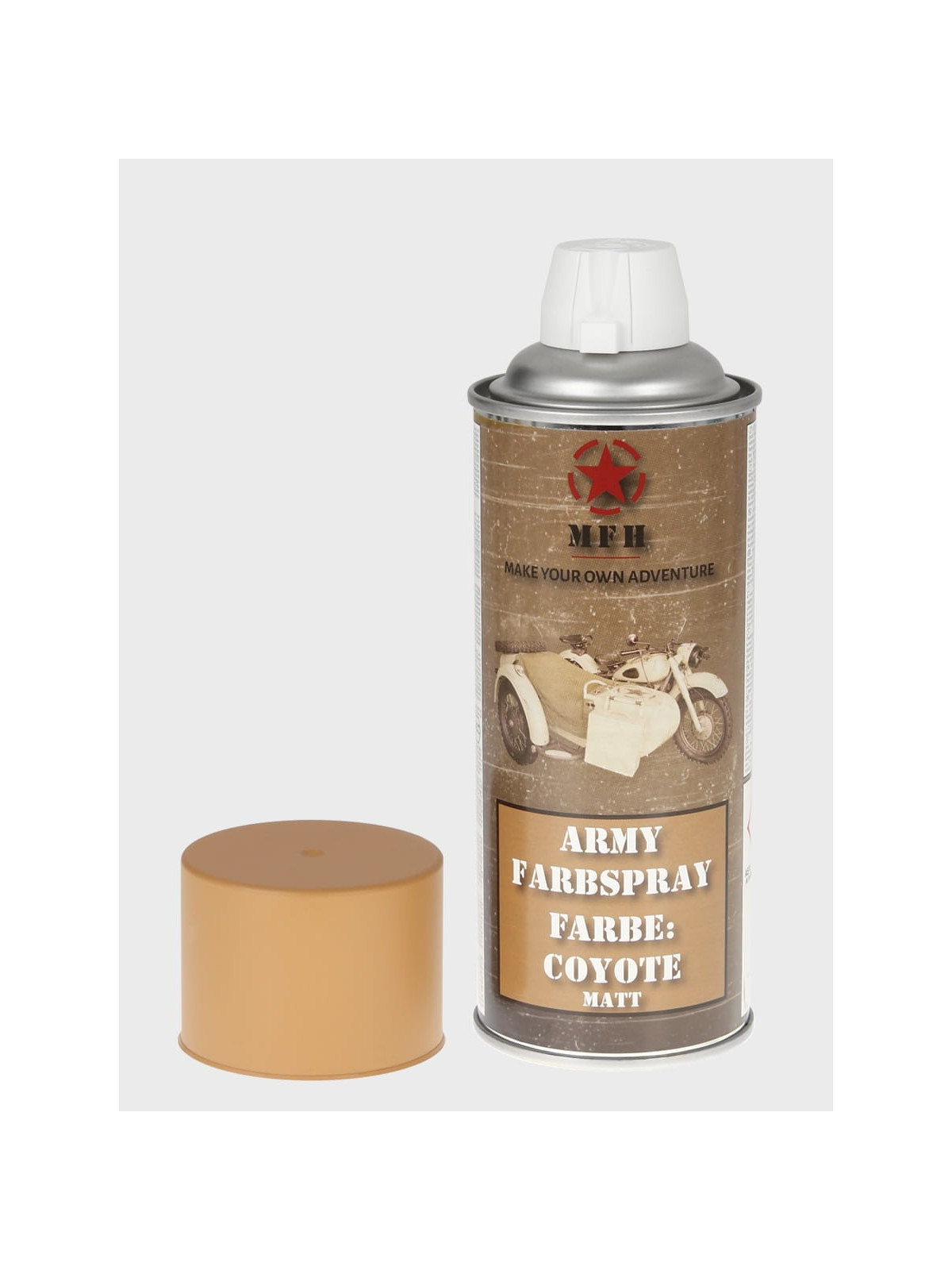 MFH FARBA WOJSKOWA SPRAY 400ml COYOTE MATOWY