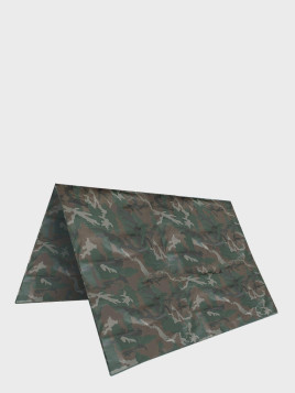 MFH PLANDEKA TARP PŁACHTA 2X3 m WOJSKOWA WOODLAND