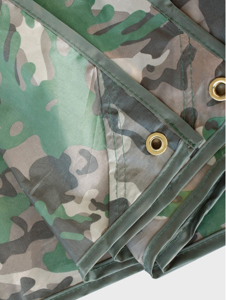 MFH PLANDEKA TARP PŁACHTA 2X3 m WOJSKOWA MULTICAM
