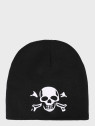 MFH CZAPKA ZIMOWA MĘSKA SKULL BEANIE CZARNA