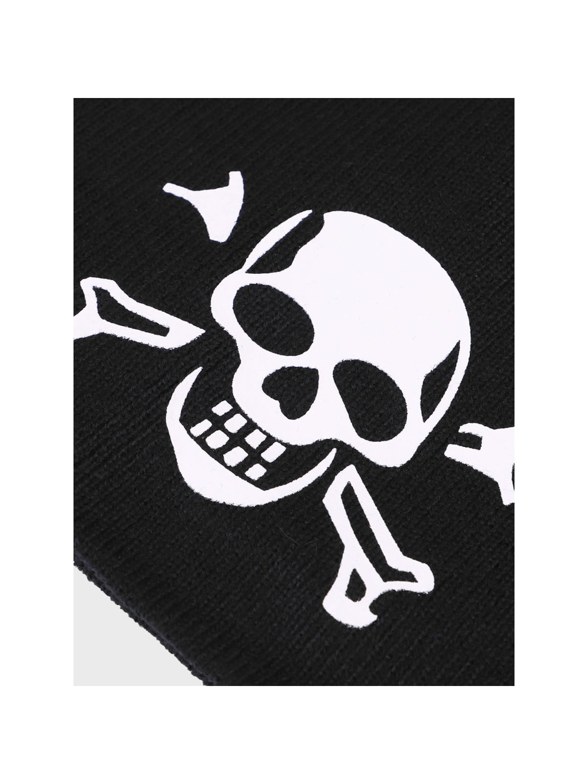 MFH CZAPKA ZIMOWA MĘSKA SKULL BEANIE CZARNA