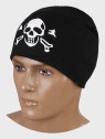 MFH CZAPKA ZIMOWA MĘSKA SKULL BEANIE CZARNA