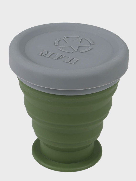 MFH SKŁADANY KUBEK TURYSTYCZNY  200 ml SILIKON