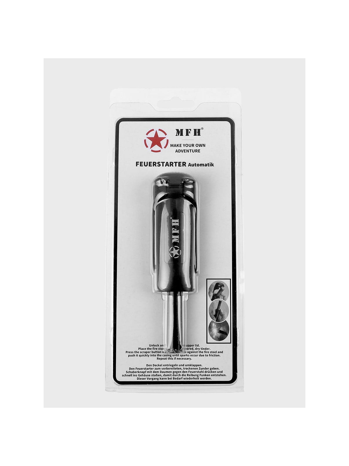 MFH KRZESIWO MAGNEZOWE AUTOMATYCZNE FIRESTARTER
