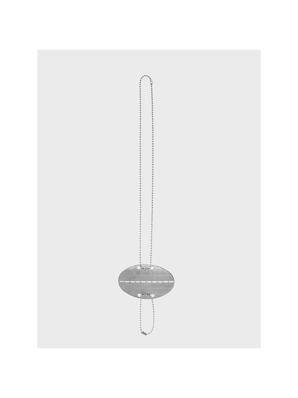 MIL-TEC Nieśmiertelnik German Dog Tag replika niemieckiej armii Bundeswehr stalowy