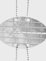 MIL-TEC Nieśmiertelnik German Dog Tag replika niemieckiej armii Bundeswehr stalowy