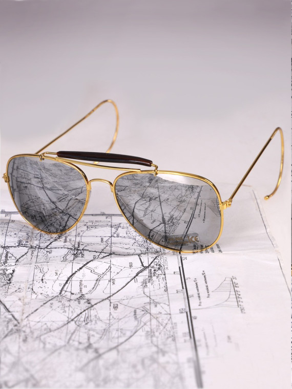 MIL-TEC Okulary przeciwsłoneczne US Air Force AF MIRROR lustrzanki w etui