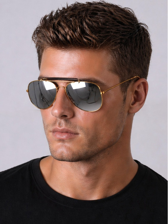 MIL-TEC Okulary przeciwsłoneczne US Air Force AF MIRROR lustrzanki w etui