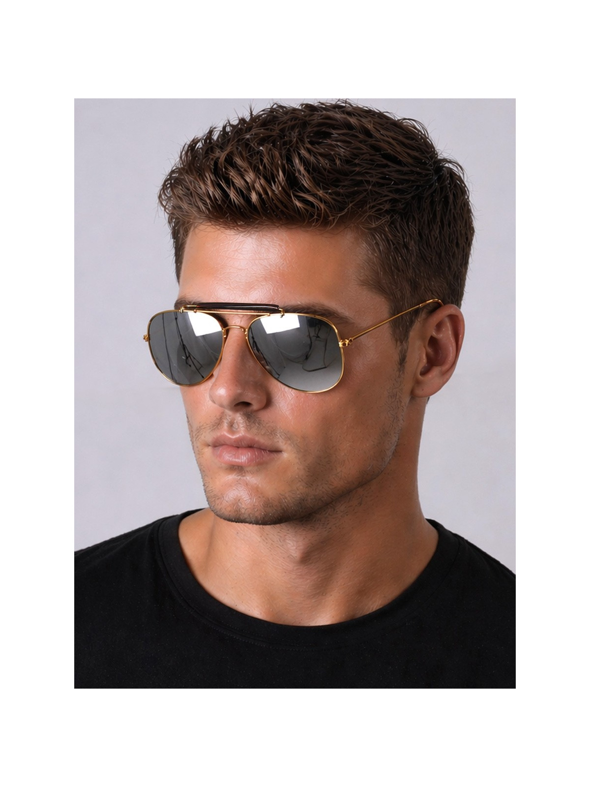 MIL-TEC Okulary przeciwsłoneczne US Air Force AF MIRROR lustrzanki w etui