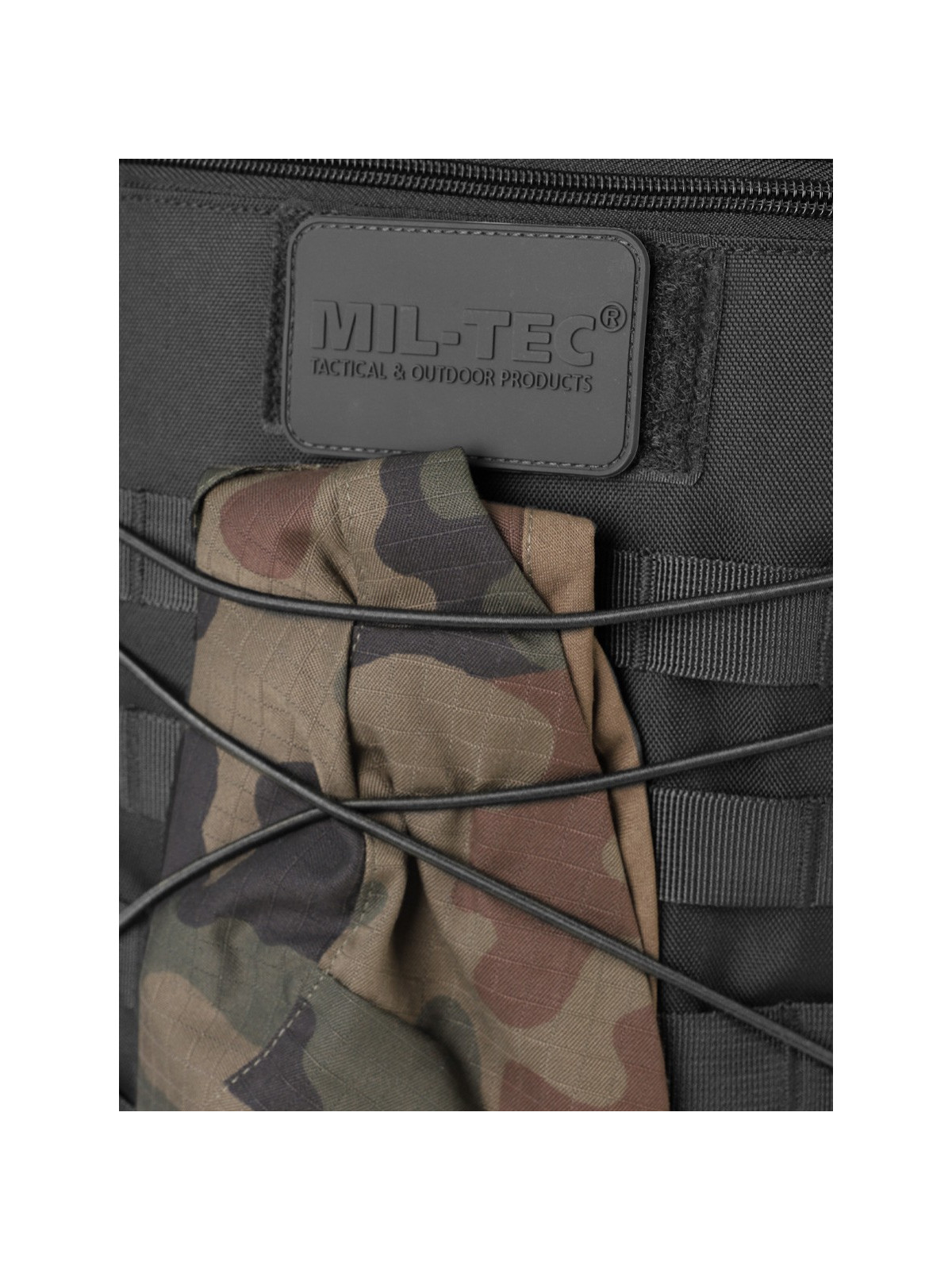 MIL-TEC PLECAK WOJSKOWY TAKTYCZNY CORE DAYPACK 15L MOLLE CZARNY
