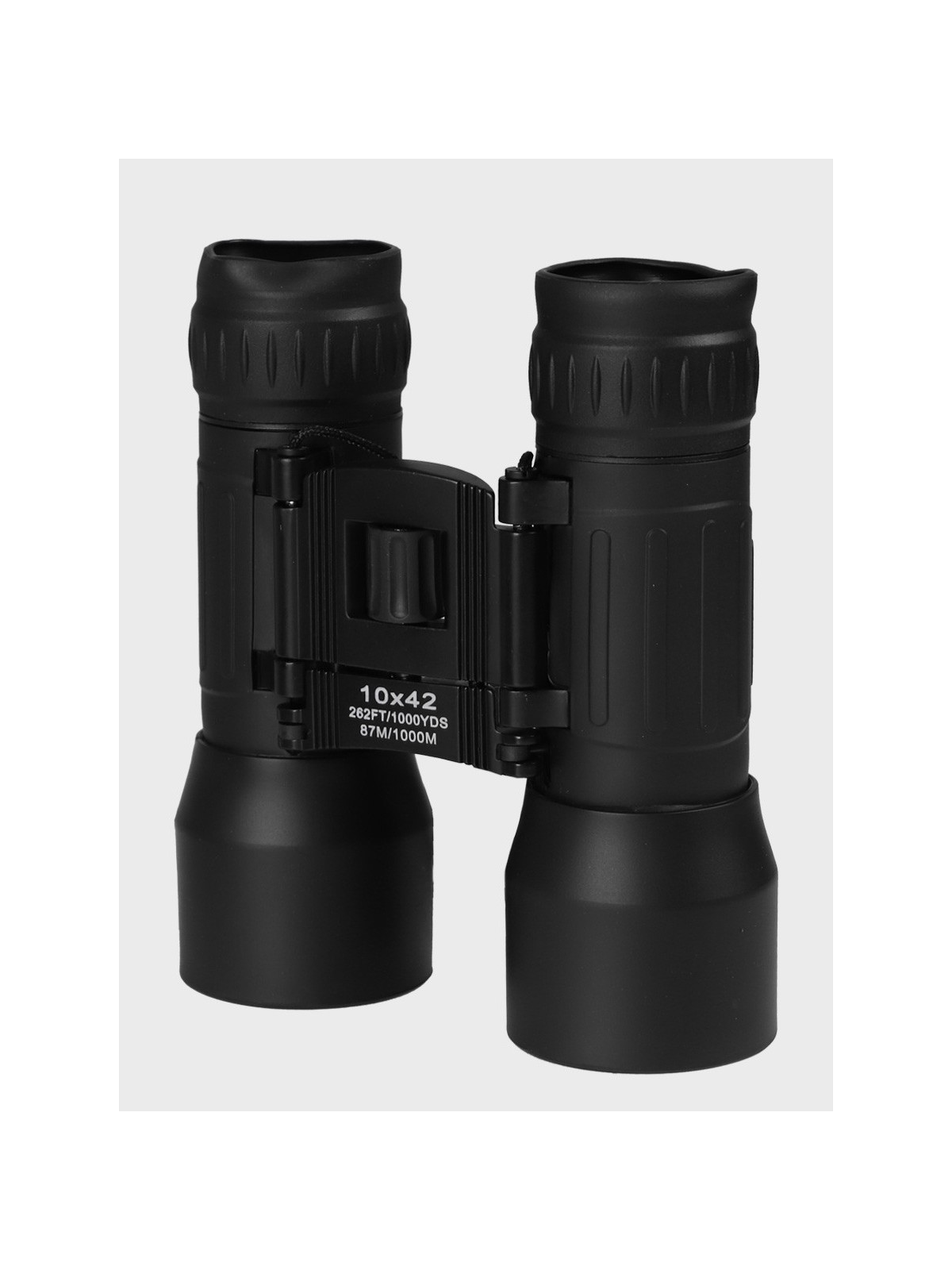 MIL-TEC LORNETKA 10X42 TURYSTYCZNA MYŚLIWSKA Z POKROWCEM SKŁADANA CZARNA