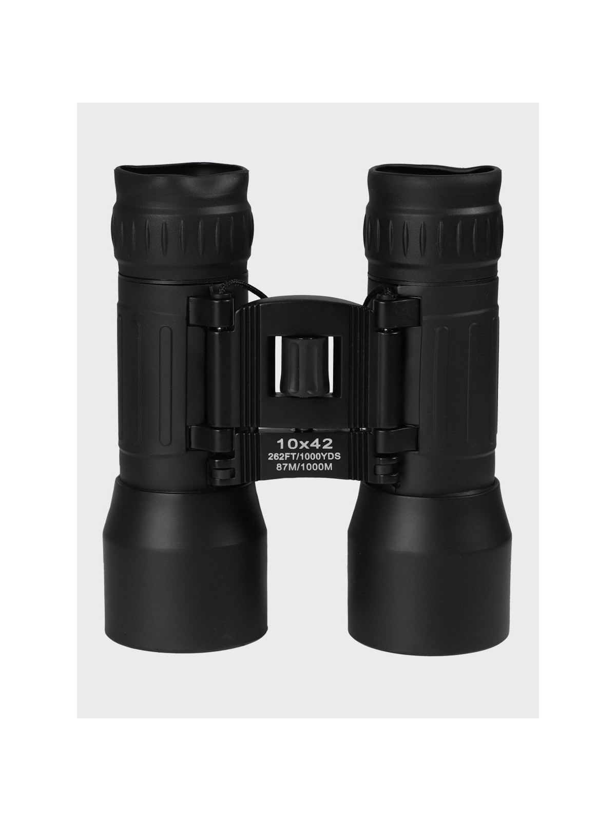 MIL-TEC LORNETKA 10X42 TURYSTYCZNA MYŚLIWSKA Z POKROWCEM SKŁADANA CZARNA