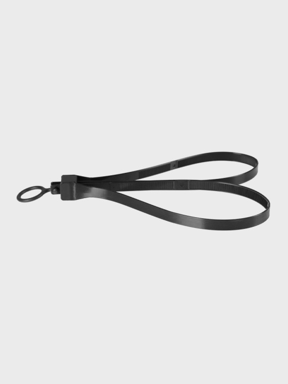 MIL-TEC Kajdanki SAMOZACISKOWE PULL RING Czarne