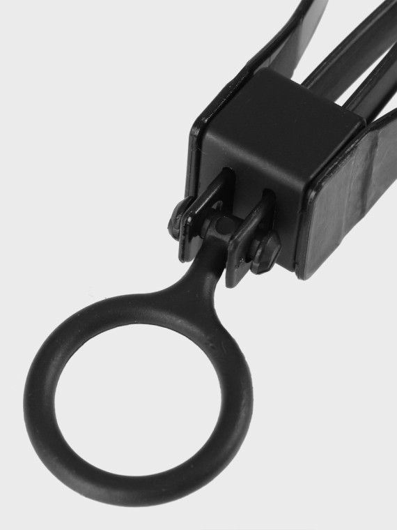 MIL-TEC Kajdanki SAMOZACISKOWE PULL RING Czarne