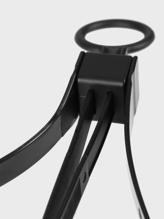 MIL-TEC Kajdanki SAMOZACISKOWE PULL RING Czarne