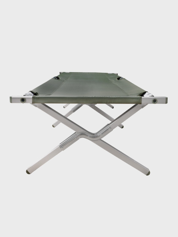 MIL-TEC ŁÓŻKO POLOWE KANADYJKA ALUMINIUM 210X70cm 160kg OLIWKOWE
