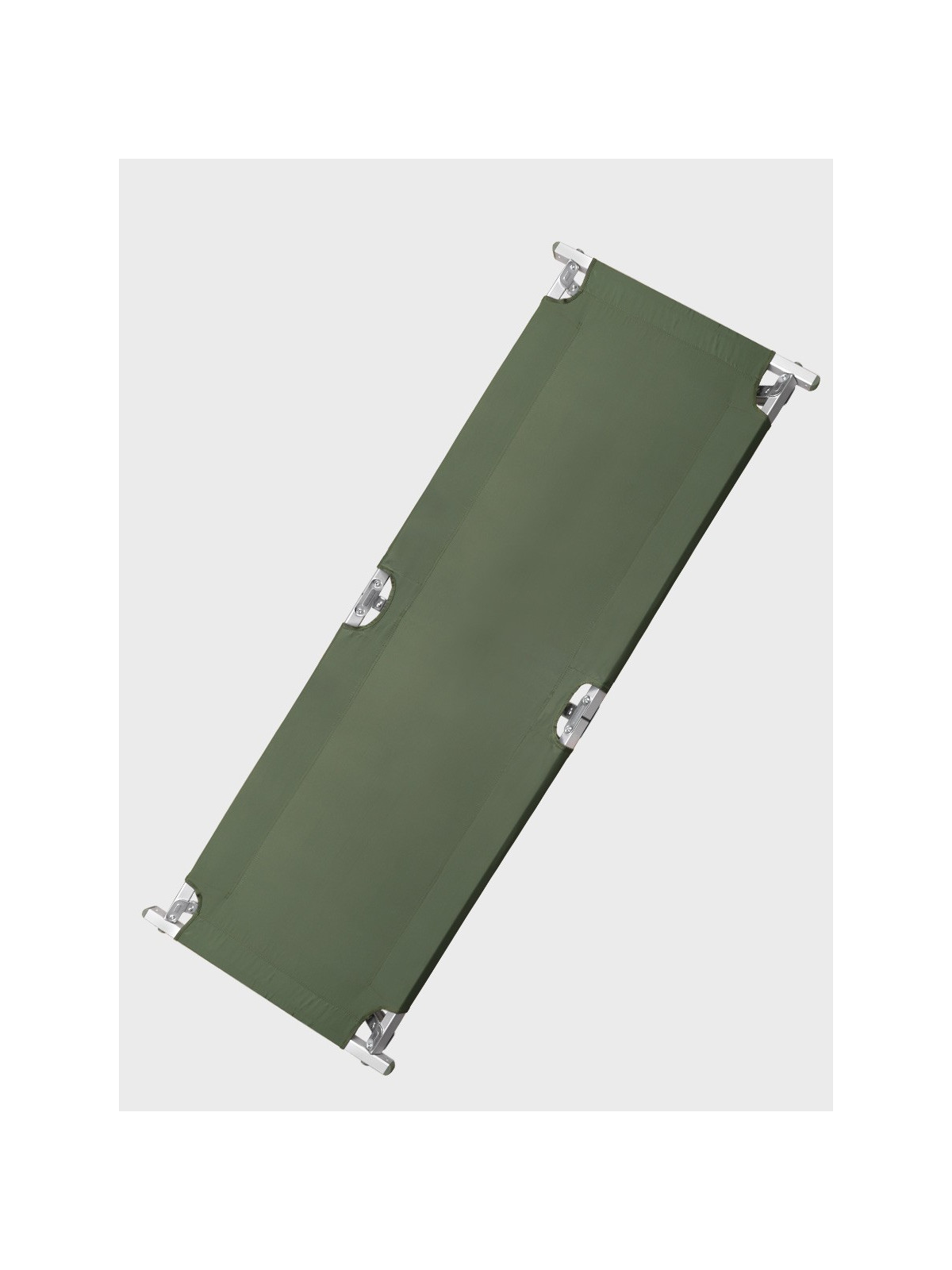 MIL-TEC ŁÓŻKO POLOWE KANADYJKA ALUMINIUM 210X70cm 160kg OLIWKOWE