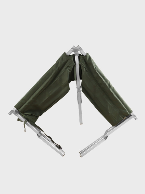 MIL-TEC ŁÓŻKO POLOWE KANADYJKA ALUMINIUM 210X70cm 160kg OLIWKOWE