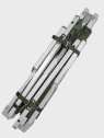 MIL-TEC ŁÓŻKO POLOWE KANADYJKA ALUMINIUM 210X70cm 160kg OLIWKOWE