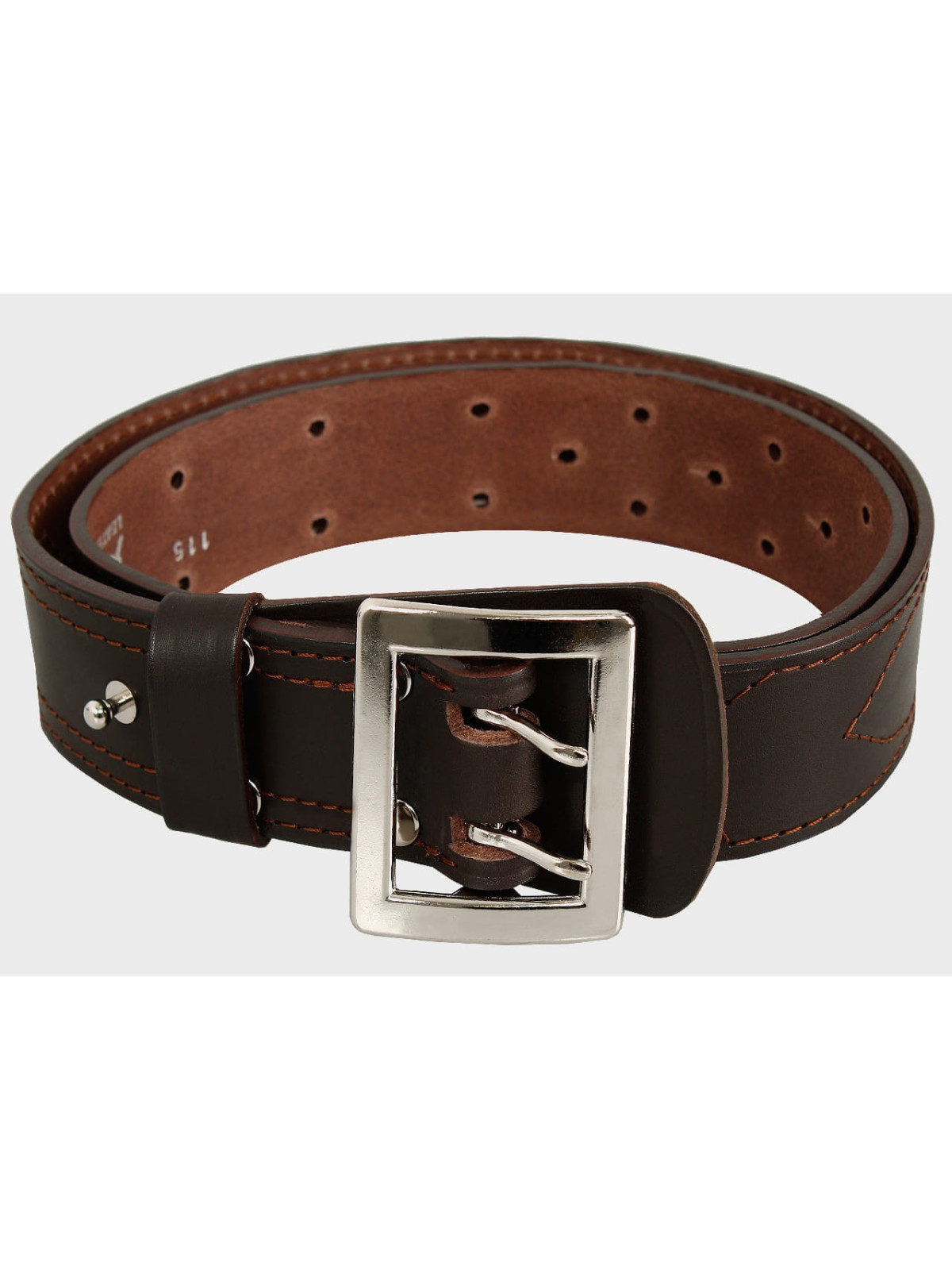 HADA PAS OFICERSKI SKÓRZANY BRĄZOWY 145