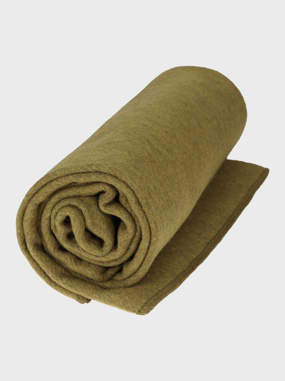 MIL-TEC Koc Wojskowy Biwakowy 175X150 cm US G.I. 71% Wełny Oliwkowy