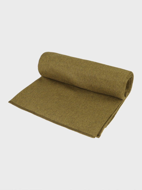 MIL-TEC Koc Wojskowy Biwakowy 175X150 cm US G.I. 71% Wełny Oliwkowy