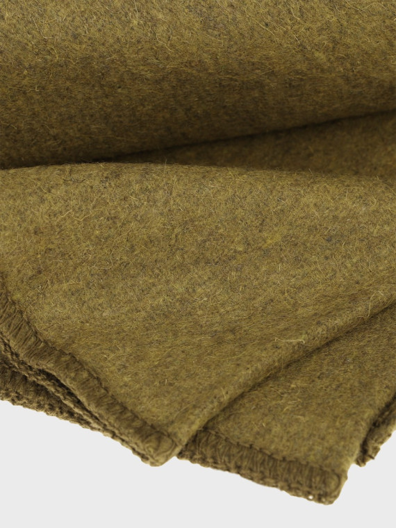 MIL-TEC Koc Wojskowy Biwakowy 175X150 cm US G.I. 71% Wełny Oliwkowy