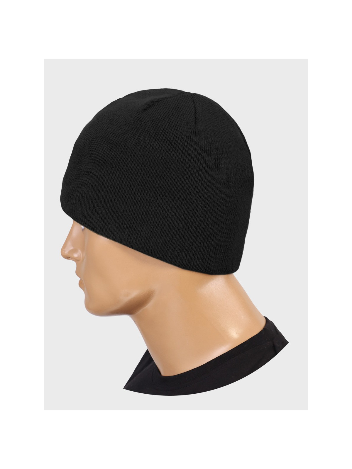MIL-TEC CZAPKA ZIMOWA MĘSKA WATCH CAP BEANIE DWUWARSTWOWA CZARNA