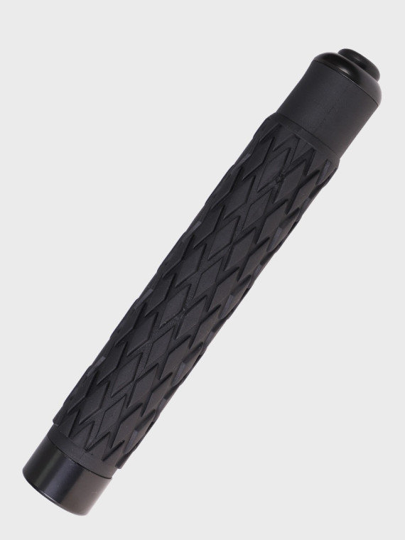MIL-TEC Pałka Stalowa Teleskopowa 16/41 cm POLICYJNA Z KABURĄ CZARNA