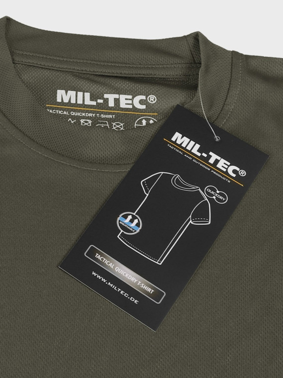 MIL-TEC Koszulka Termoaktywna TACTICAL QUICK DRY oliwkowa XXL
