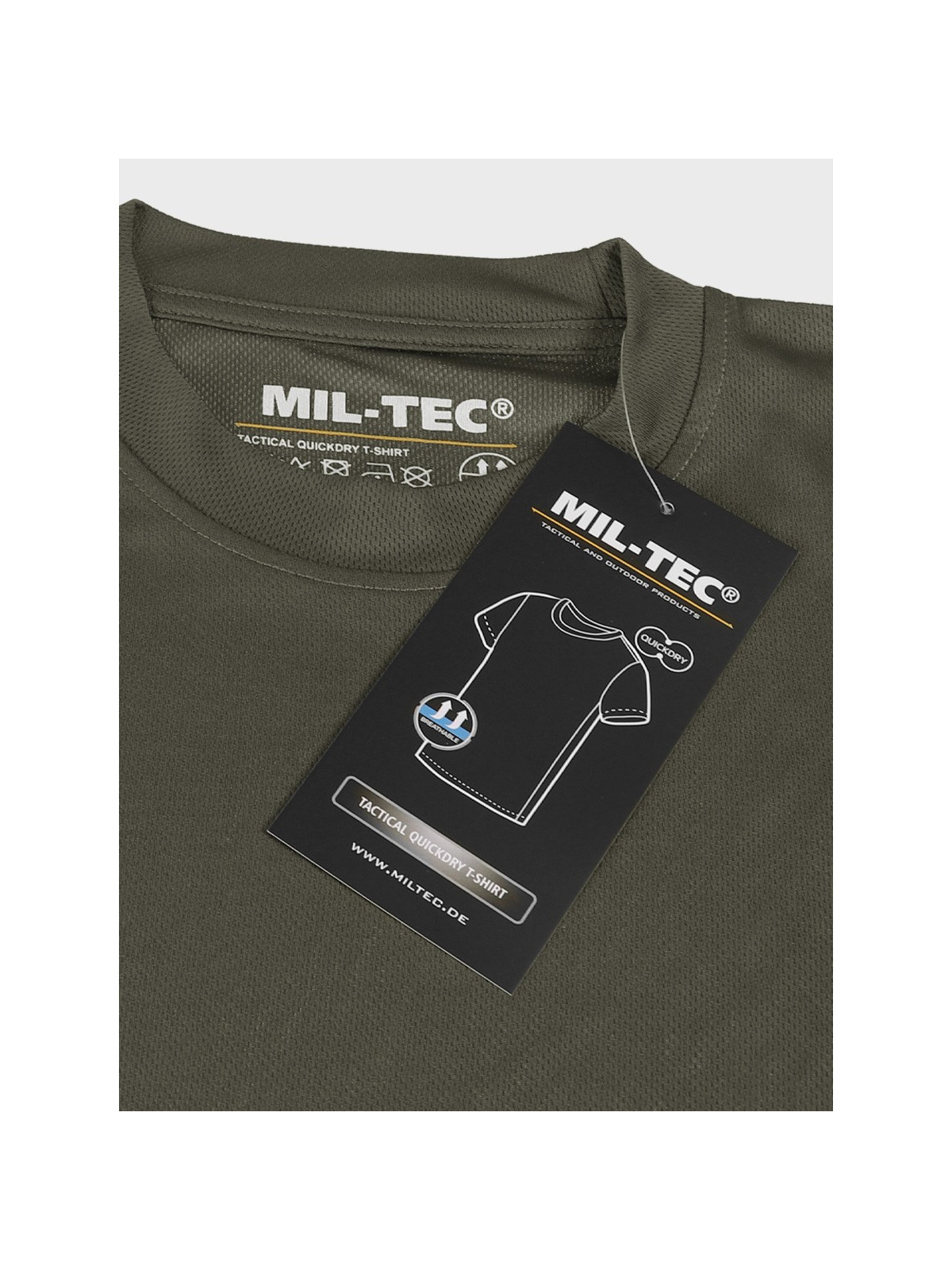 MIL-TEC Koszulka Termoaktywna TACTICAL QUICK DRY oliwkowa XXL